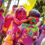 Holi celebration in India