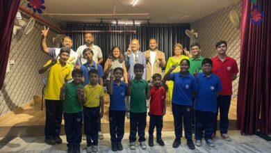 Modern International School chess competition
