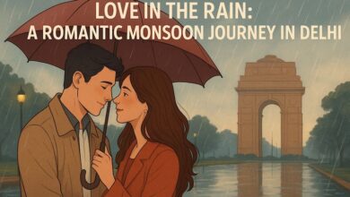 Romantic monsoon in Delhi