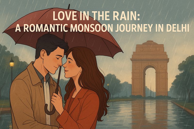 Romantic monsoon in Delhi