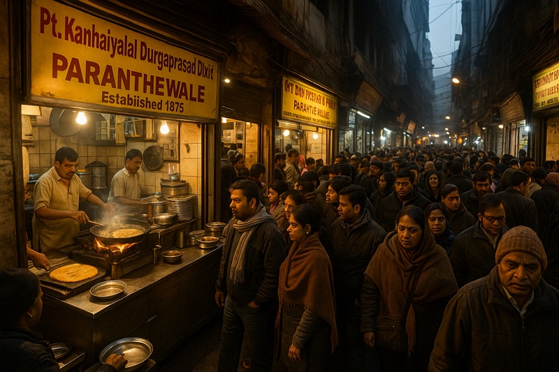 Paranthe Wali Gali Delhi