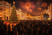 Christmas and New Year party in Delhi