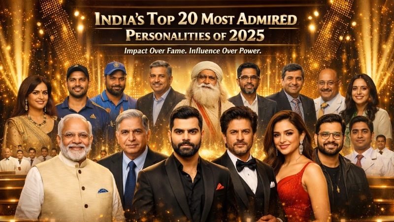 India’s most admired personalities 2025