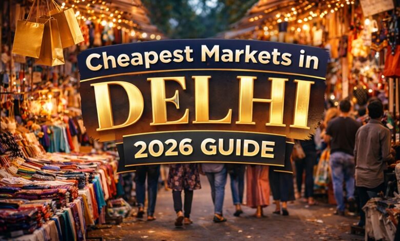 Cheapest markets in Delhi