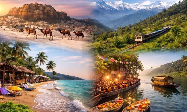 best places to visit in india month wise