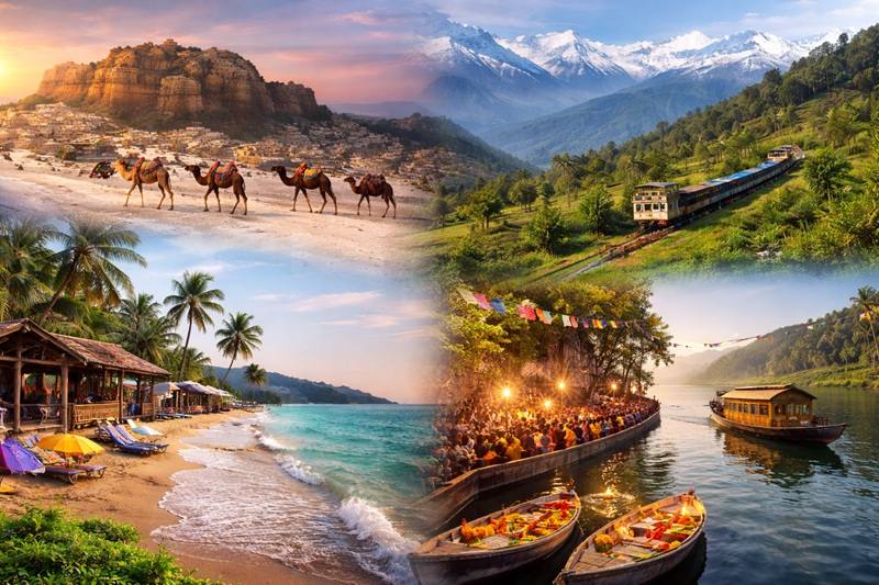 best places to visit in india month wise